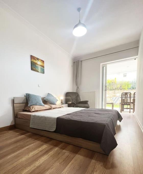 Eva'S Villas 2室温馨庭院拥有私家停车位 Glyka Nera Eksteriør billede