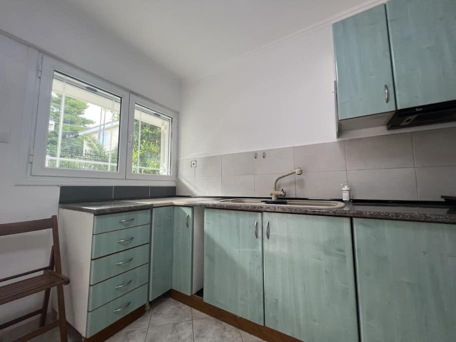 Eva'S Villas 2室温馨庭院拥有私家停车位 Glyka Nera Eksteriør billede